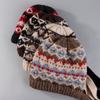Vintage Dual-purpose Thick Warm and All-match Ear Protection Street Style Knitted Hat