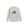 Adidas Half High Neck Solid Color Breathable Pullover Long Sleeve T-Shirt Unisex Tops IN9563