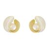 French Retro Pearl and Drop Glaze Earrings - Made with 925 Silver Pins, the Elegant Design Brings Out Your Feminine Charm.