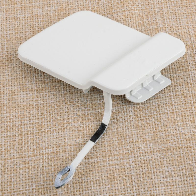 A2048853223 White Car Rear Towing Tow Hole Eye Hook Cover Cap Fit for Mercedes Benz X204 GLK 220 250 280 300 350 2008 2009-2011