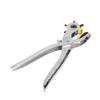 Perforatore per fori per cintura da 8 pollici Acciaio Inossidabile Robusto Durevole Design Ergonomico Risparmio di Sforzo Trattamento Termico Perforatore per fori in Pelle