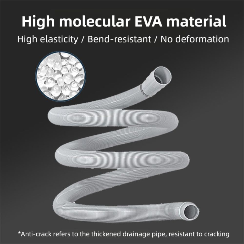 EVA Dishwasher Drain Hose Flexible Washer Discharge Tube High Quality Faucet Accessories  Kitchen