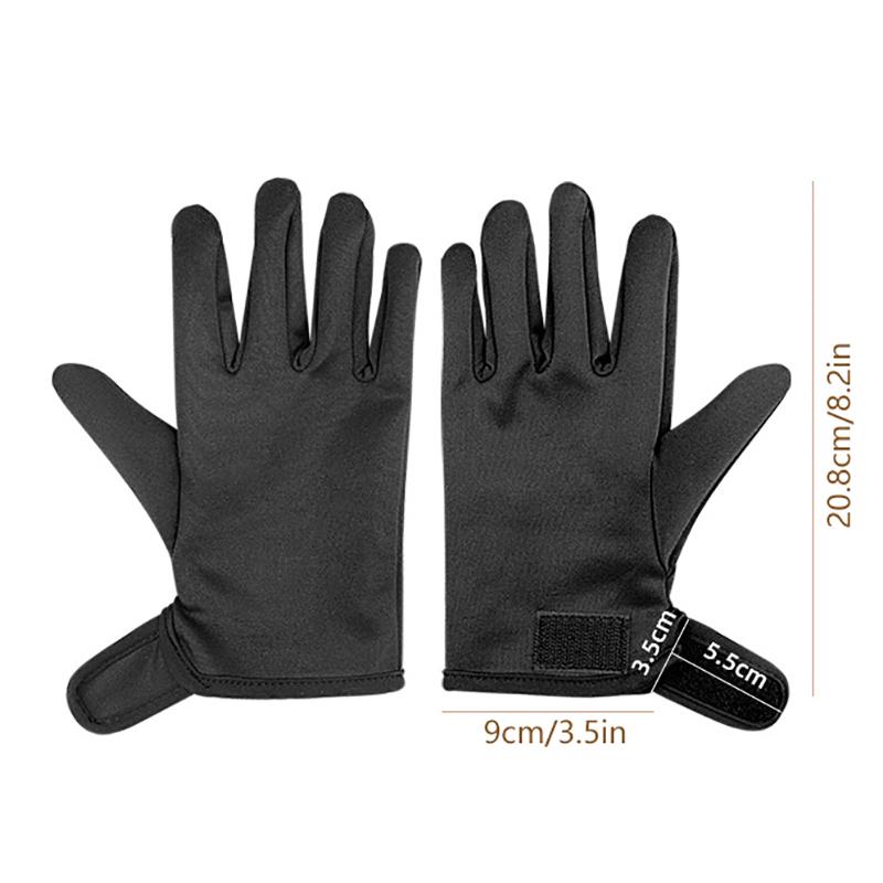 Glätteisen Dauerwelle Lockenfriseur Hitzebeständiger Fingerhandschuh Haarstyling-Werkzeuge Hitzebeständige Schutzhandschuhe