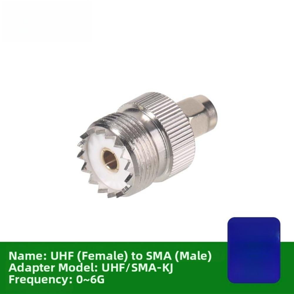 1 шт. Разъем-адаптер UHF-K/SMA-J для LORA, гнездо, ВЧ коаксиальный адаптер, коаксиальный разъем для антенн, радиоаксессуары China Mainland