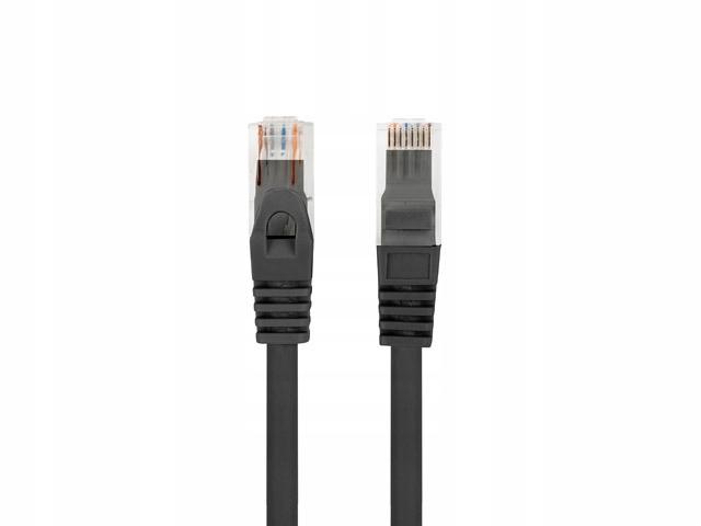 Patchcord Lanberg UTP kat.6 20m LSZH CU fluke passed czarny