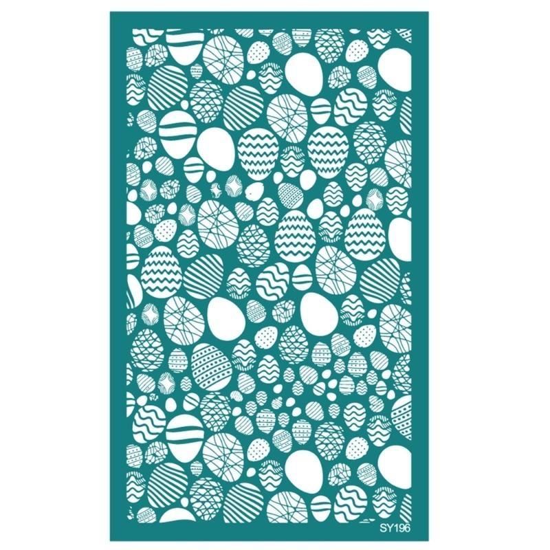 Silk Screen Stencils for Clay Earrings Making 6.3x4In Silkscreen Print Stencils