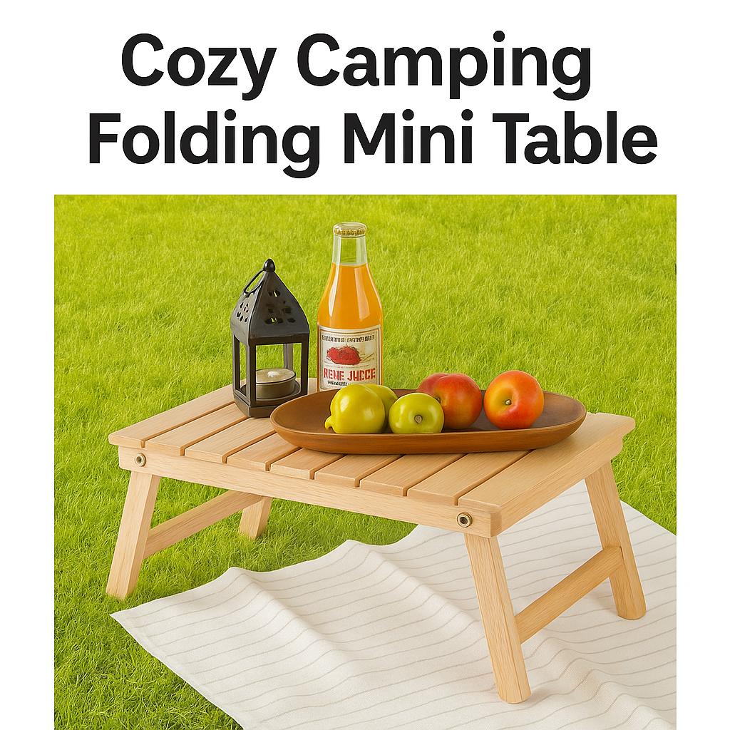 The Minimalist Essential: Aesthetic & Foldable Mini Table