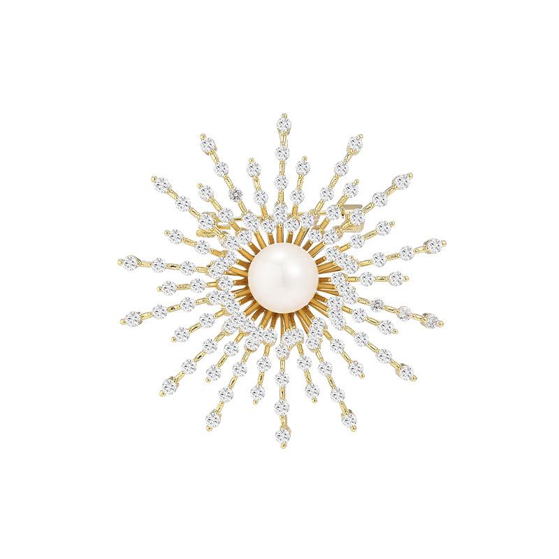 Senior Brooches Flower Leaf Brooch Pins for Women Suit Pendant  Fashion Brooches Jewelry