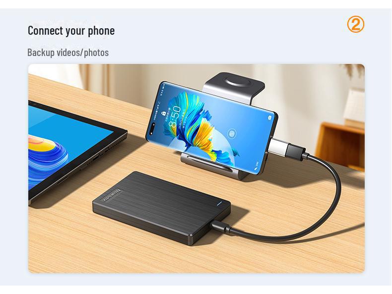 SATA 2.5-Inch Mobile Hard Drive USB 3.0 External Solid State 250GB/500GB/1TB