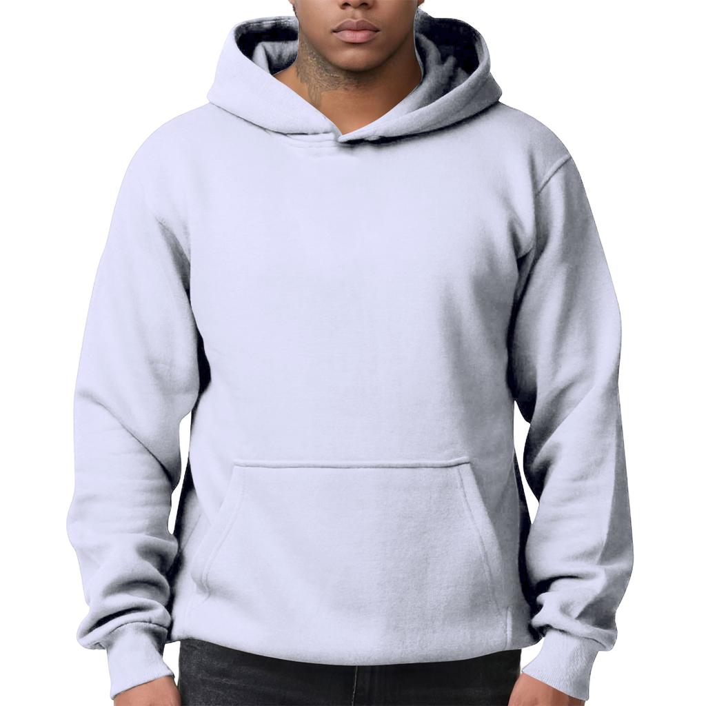 Men's Fleece Hoodie Casual Long Sleeve Sweatshirt
