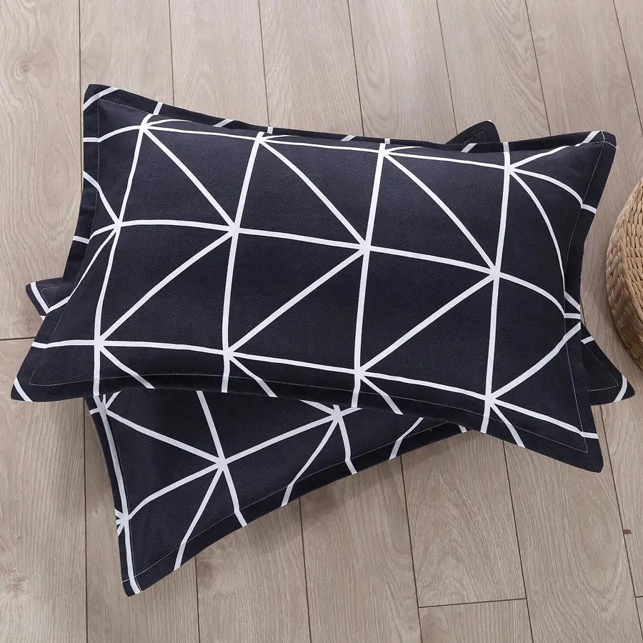 2pcs Northern Europe Pillowcase Cartoon Pillowcase Comfortable Student Pillowcase Anime Body pillow decorative pillow case