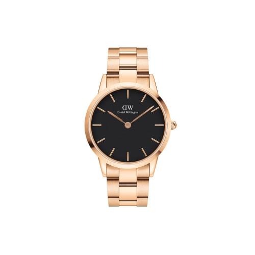 

[Official Shop/2-Year Warranty/Authentic Import] Daniel Wellington DW Men s Iconic Link 40mm Watch, Stylish and Popular for Business, Available in Bla