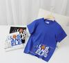 Children's Quick-Dry Cotton Basketball T-Shirts - Summer Short-Sleeve Tops for Boys