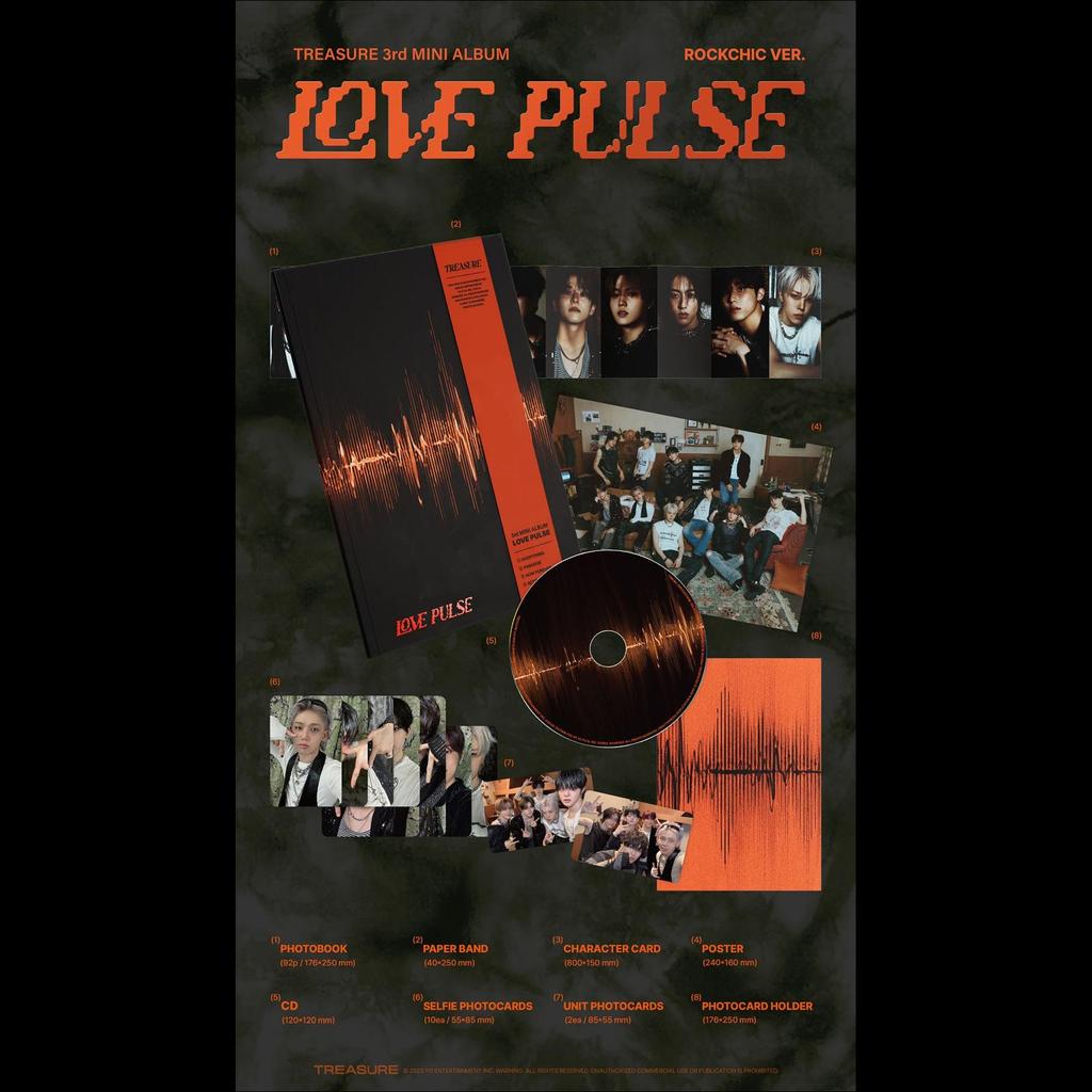 TREASURE [LOVE PULSE] (METAL / STREET / ROCKCHIC Ver.)