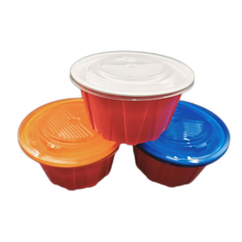 Disposable Round PP Food Containers with Lids
