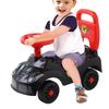 Seathestars Ride-On Toy, Foot-Powered, Indoor/Outdoor, Kids' Ride-On Car, Lightweight, with Push Bar (Black)