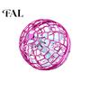 Outdoor Flying Ball Magic Hover Orb Toy with Colorful Light 360-degree Rotating UFO Sphere Remote Control Grab-stop Feature Boomerang Fidget