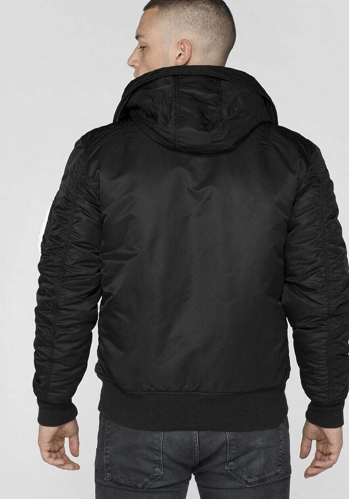 Зимняя куртка Alpha Industries MA-1 Hooded (158104) black (158104-3)