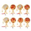 Wedding Fan Bride Bouquet Classic Ornaments Round Photography Props Accessories Bridal