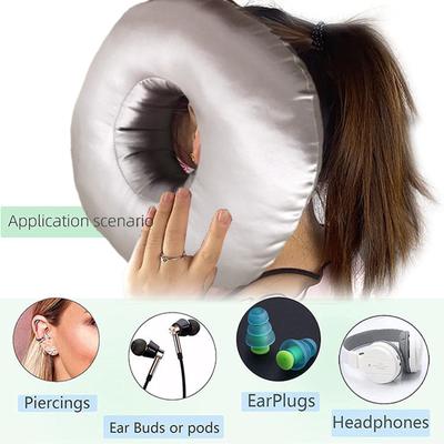 Flower Shaped Doughnut Pillow with Hole Neck Pillow for Side Sleepers Leeping Ring for Side Sleepers for Pain Relief