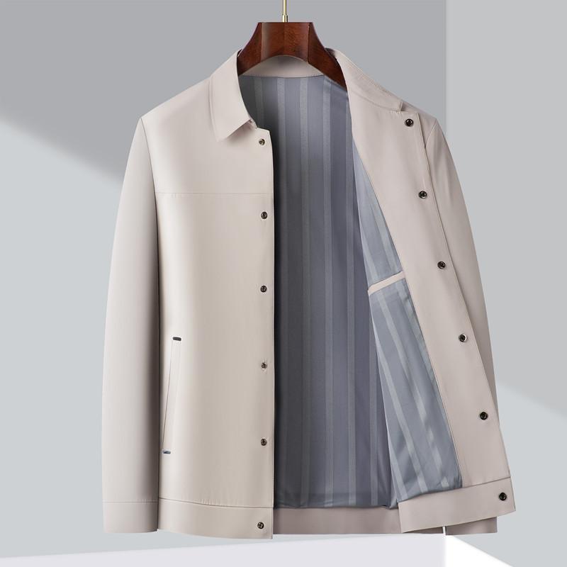 Men's Casual Lapel Jacket Business Thin Jacket Executive Top