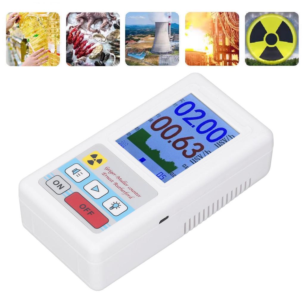 BR 6 Counter Nuclear Radiation Detector Counter Nuclear Radiation Detector Monitor Dosimeter for Home Outdoor Industry Laboratories