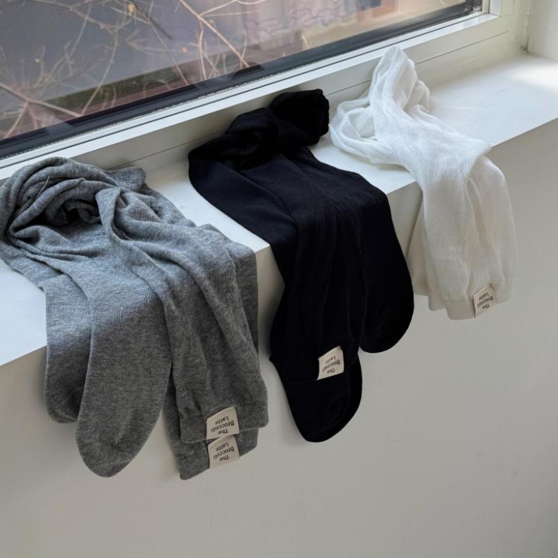 Koreanische Overknee-Socken Damen Strümpfe Einfarbige Netz-Wadensocken Strümpfe Japanische Jk Kniehohe Socken Overknee-Strümpfe