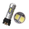 2PCS PW24W PWY24W Led Bulbs Canbus 2323 10SMD Daytime Running Light High Power DRL Lamp Car Turn Signal Light White 6000K 12V