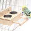 Parrots Cage Perch Stand Perch Parrots Perch Toy Feeding and Watering Supplies