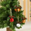 5PCS Metal Bells Hanging Decorations for Christmas Tree Door Window Indoor and Outdoor Holiday Ornament