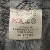 LACOSTE Wool blend Made in Japan border Long sleeve sweater 42 Blue knit Women Used
