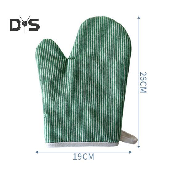 Protiskluzové 1 ks izolované rukavice Proti opaření Bavlna Snadno zavěšená trouba Kuchyňské potřeby