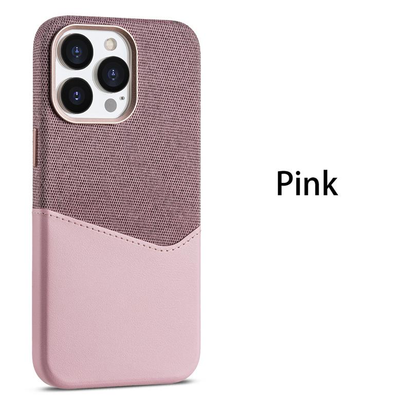 Double Leather Microfiber Flocked Magnetic Phone Case For iPhone 13 12 14 15 16 17 Pro Max Plus Wallet Card Insertion Protective