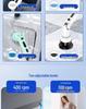 Foldable Wireless Electric Cleaning Brush - Handheld, Long-Handle, Rotating for Kitchen & Bathroom Use
