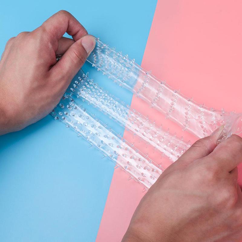 Dick Extensions Condom Penis Sleeve Male Enlargement Men Delay Spray