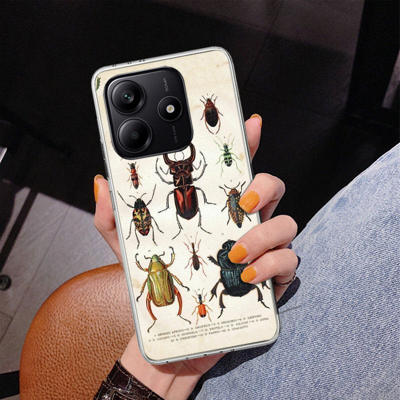 Bugs Bees Scientific Decomposition Phnoe Case for Phnoe Case for Xiaomi Redmi Note 15 14 14S 13 Pro Plus 12 12S 11S 11E 10S 10 1
