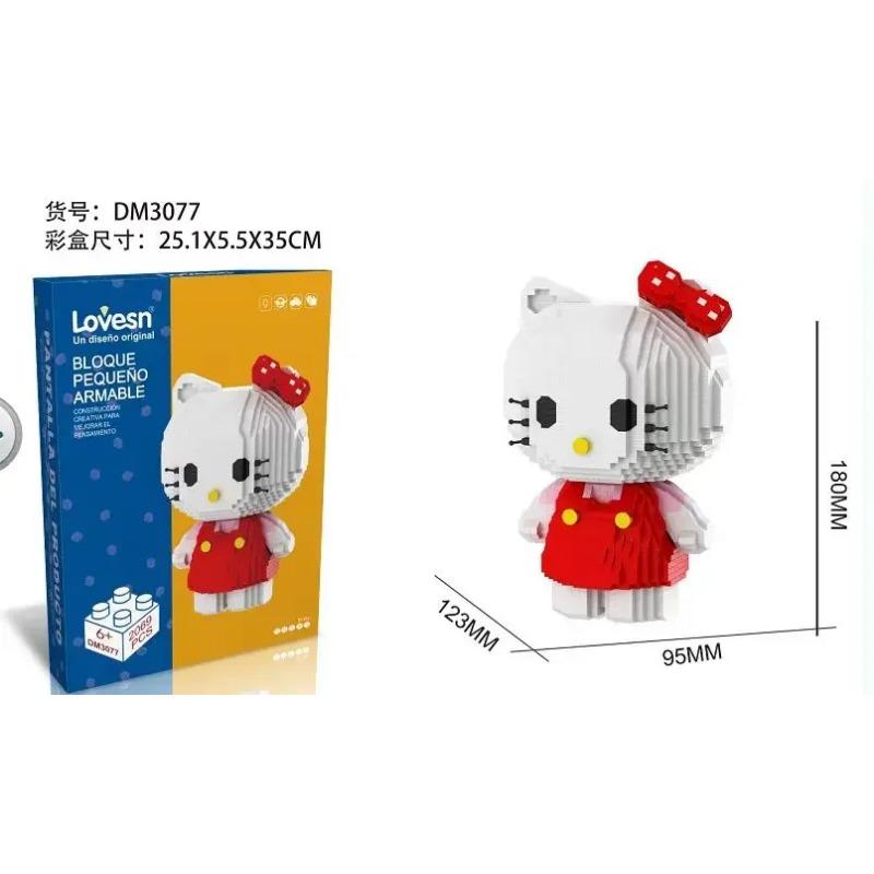 Micro Building Block Stitch Anime Assembled Model Mini Brick Figures Toys For Kids