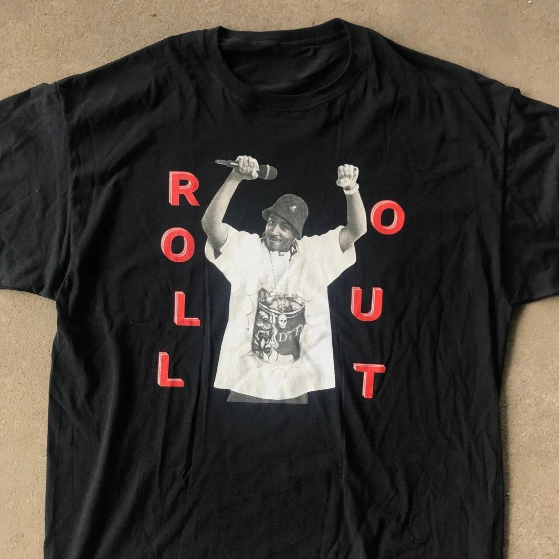Ludacris Rapper Hiphop Roll Out Vintage Black Unisex S-4XL T-Shirt TR31 S
