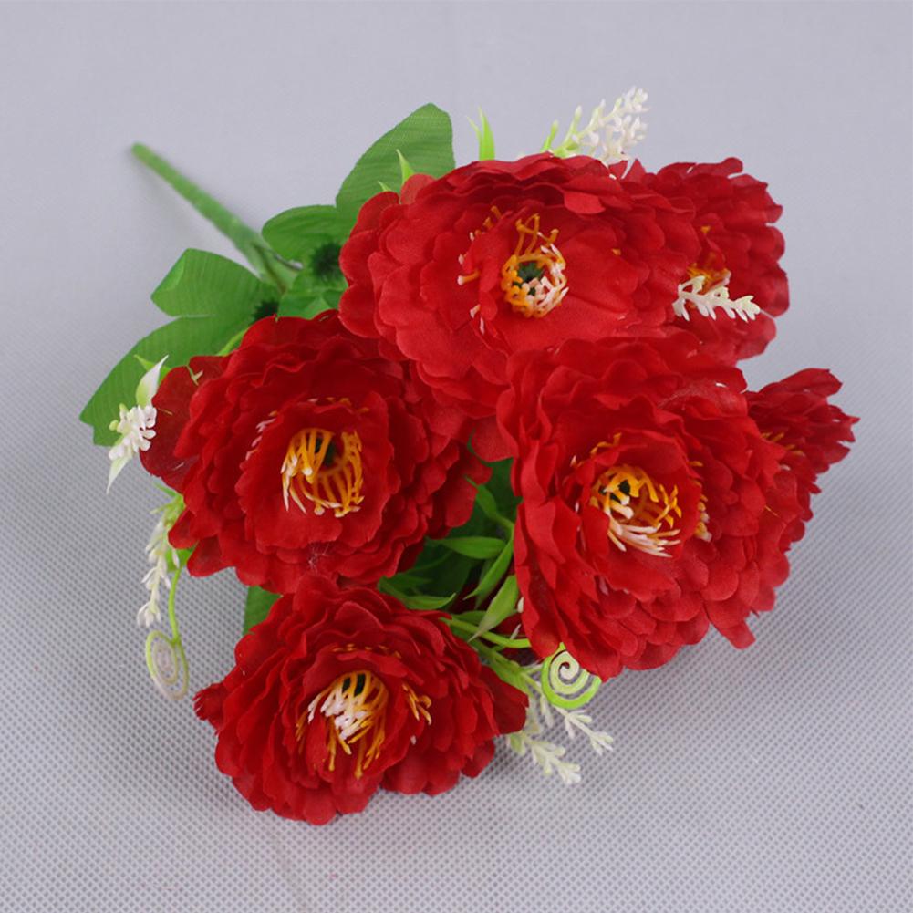 Heads Natural And Vibrant S Home Decoration Artificial Peonies Bouquets Home Decoration Outdoor Greening Flowers