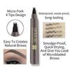 2025 Eyebrow Pen Waterproof Brow Pencil Eyebrow Tattoo Pen Natural Makeup Long Lasting