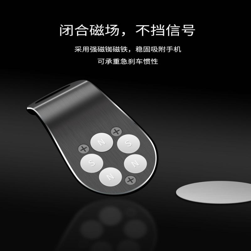 Magnetic Bracket Phone Holder Car Vent Installation Universal L Mobile Phone Mounts Car interior accessories For iphone Samsung