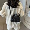 Denim Handbag Women's Crossbody Bag Fashionable Shoulder Commuter Small Square Bag