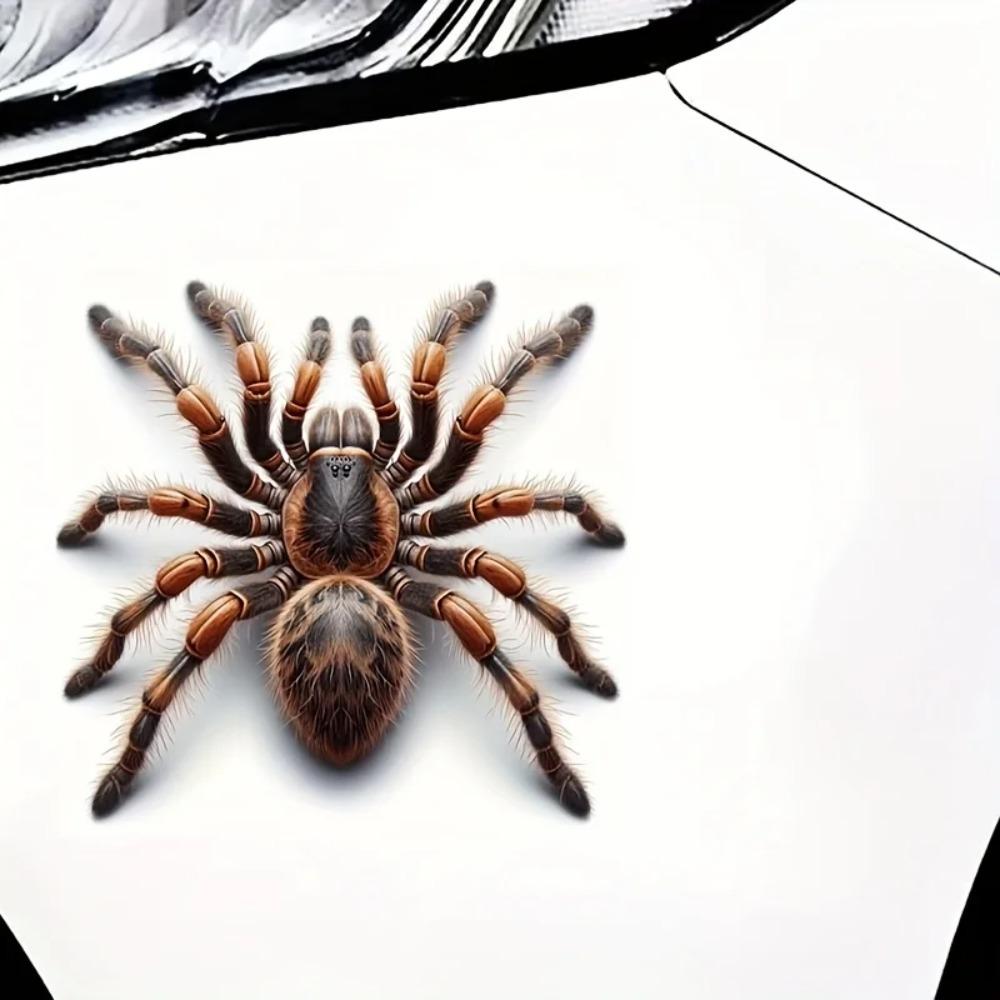 1PC Simulation Spider Car Sticker Waterproof for Motorbike Fuel Tank Front Fairing Car Window Bumper Trunk Halloween Vinyl Decal