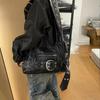 Retro Achsel-Schultertasche, Spicy Girl Jeans-Canvas-Tasche, Große Kapazität für Pendler, Crossbody-Tasche, Motorradtasche