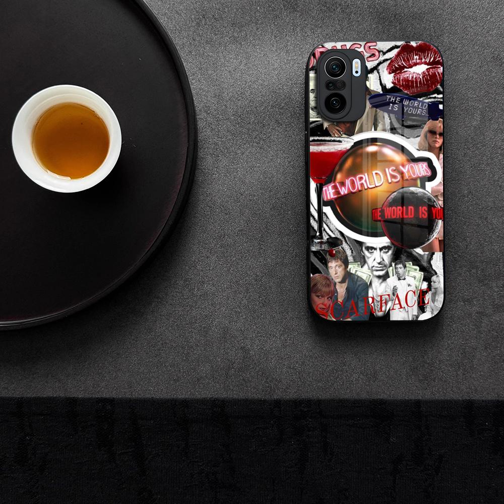 

Scarface 1983 Film Phone Case Tempered Glass For Xiaomi 15 14 12 Lite Pro 13 11t Lite POCO M6 M5 X6 NFC F5 F6 Pro Cover Xiaomi 13T Pro