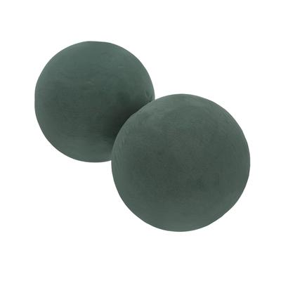 2Pcs Floral Foam Sphere Round Wet Dry Flower Mud Block for DIY Wedding Bouquet Arrangements Party Florist Supplies 15cm