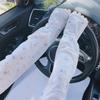 Breathable Arm Sleeves Cooling Material UV Protection Sleeves  Outdoor Sports
