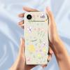For iPhone Air Case Small Flowers Pattern Printing Straight Edge TPU Phone Back Cover