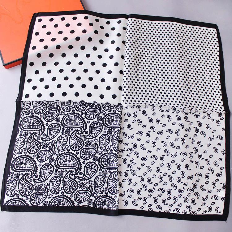 Neuer 100% Naturseide Schal Halstuch Foulard Damen Bandana Schals Frauen Hijab Schal Wickeltuch Quadratisches Kopftuch