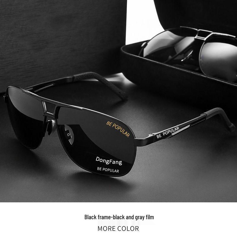 Day-Night Polarized Photochromic Sunglasses: Anti-Glare, HD Vision for Fishing & Driving